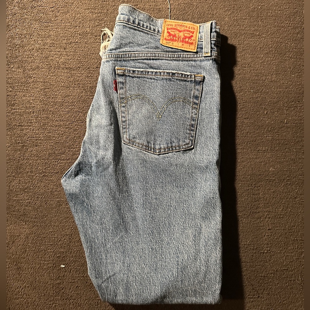 501 Skinny Levi’s Blue Jeans